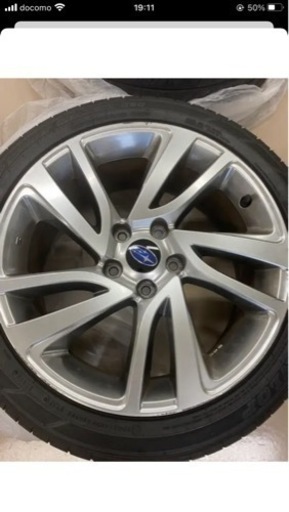 レガシーwrx r4純正ホイールタイヤ4本セット