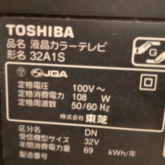 テレビセット