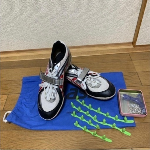 【美品】asics 陸上 スパイク