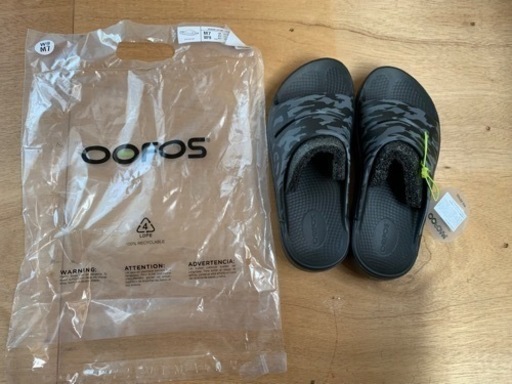 ウーフォス OOFOS リカバリーサンダル BlackCamo 26.0cm