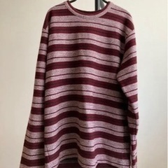 nano universe ナノユニバース ボーダー長袖トップス...