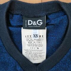 【7】ドルチェ&ガッバーナ/Dolce&Gabbana ゴールドロゴラメ総柄カットソーの画像