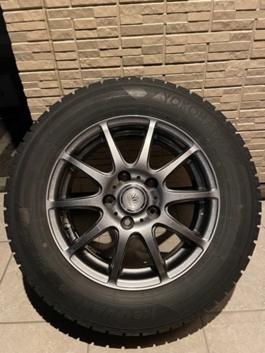 取引中 195/65R15 アルミとスタッドレスの4本セットYOKOHAMA アイスガードiG50 PLUS