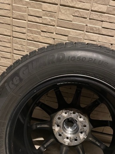 取引中 195/65R15 アルミとスタッドレスの4本セットYOKOHAMA アイスガードiG50 PLUS