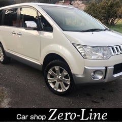 デリカ D5 22年 車検5年11月 4WD ナビ 両側電動 地...