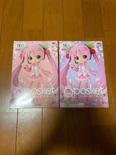 Qposket 桜ミク 2色セット