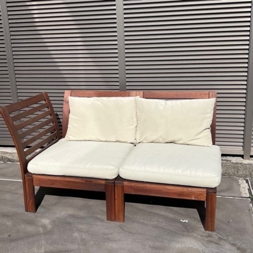 イケアIKEA 屋外家具(2人掛けソファ)