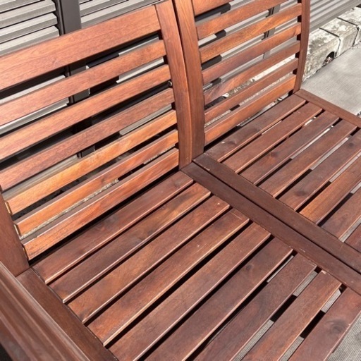 イケアIKEA 屋外家具(2人掛けソファ)