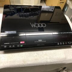 日立　Wooo　HDD/DVDデジタルハイビジョンレコーダー 1TB(1000GB)モデル　DV-DH1000S　HDMI接続対応　2番組同時録画　リモコン＆取扱説明書付　難ありジャンク品の画像