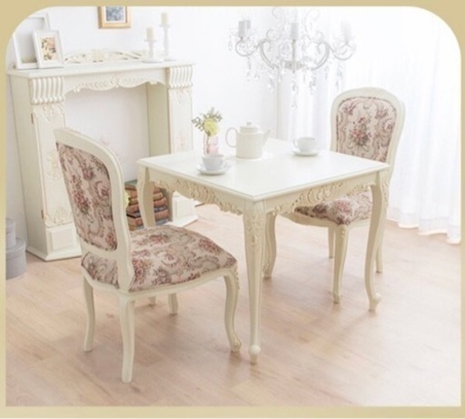 アンティーク調 猫足 ダイニングセット