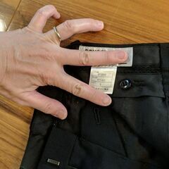 ムサシノ学生服男子標準型夏スラックスウエスト67-の画像