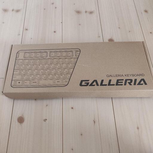新品未使用GALLERIA ゲーミングキーボードGK-6260