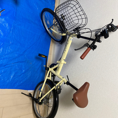 折り畳み自転車　未使用に近い美品　室内保管、使用5回未満