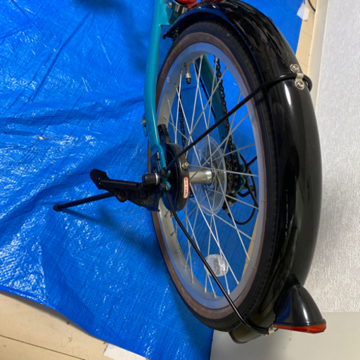折り畳み自転車　未使用に近い美品、使用5回未満、室内保管