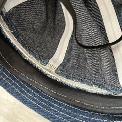 久里浜幼稚園　デニム帽子Mサイズの画像