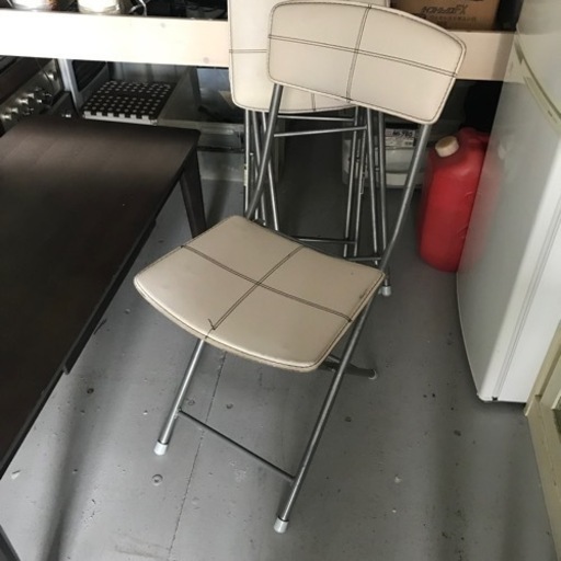 折りたたみチェア、３つセット