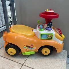 訳あり　アンパマン足漕ぎカート　(手押し車)の画像