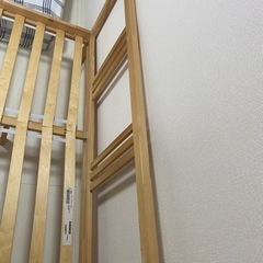 IKEA ベッドフレーム　ダブル　取引中の画像