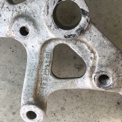 ゼファー400のバックステップの画像