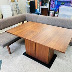 ⭐シギヤマ家具 ダイニング3点セット ✨定価￥143,000✨ リビンダイニング 収納付きテーブル⭐