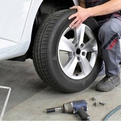 冬用タイヤ交換 出張 1台 4500円。 スペアタイヤへの交換、パンク修理も。の画像