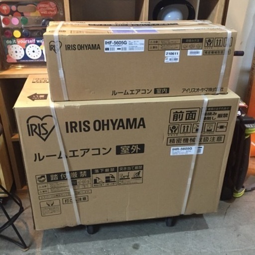 ▼△未使用未開封！アイリスオーヤマ ルームエアコン△▼IHF-5605G IHR-5605G