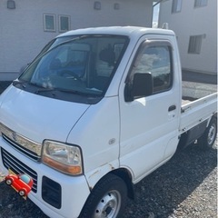 【売買先　確定】スズキ　キャリィトラック　ターボ　車検あり　4WD