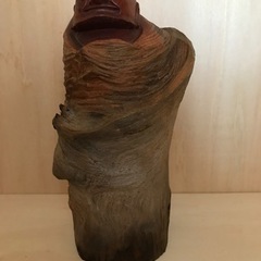 木彫　達磨大師？