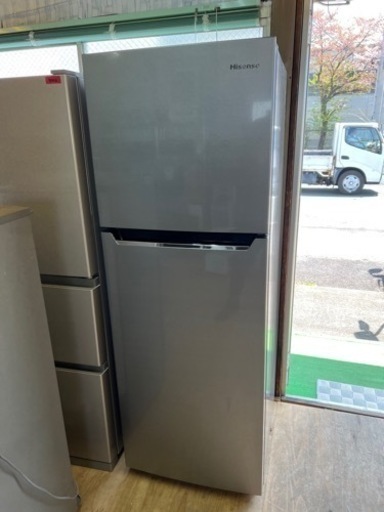 【中古】HISENSE2019年製冷蔵庫