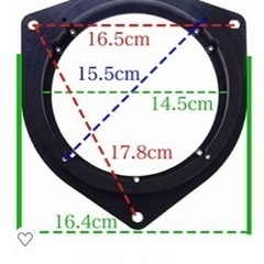  汎用 インナーバッフル スピーカーバッフル トヨタ スバル ダ...