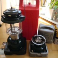 Colemanランタンとマナスルのセット