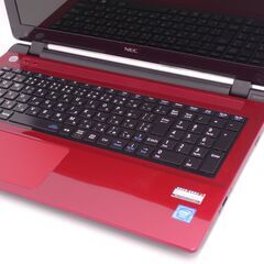 中古美品 15インチ 赤色 ノートパソコン NEC PC-NS150CAR 新品SSD 第5世代