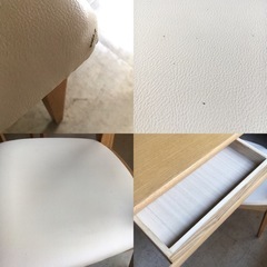 大塚家具 ダイニングテーブルセット ナチュラル 170㎝ 椅子４脚の画像