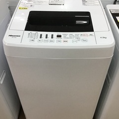 【トレファク神戸新長田】Hisenseの4.5kg（2019年製）全自動洗濯機です!!!【取りに来れる方限定】