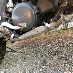 RM125 '99 車両交換　トレール　ナンバー付きの画像