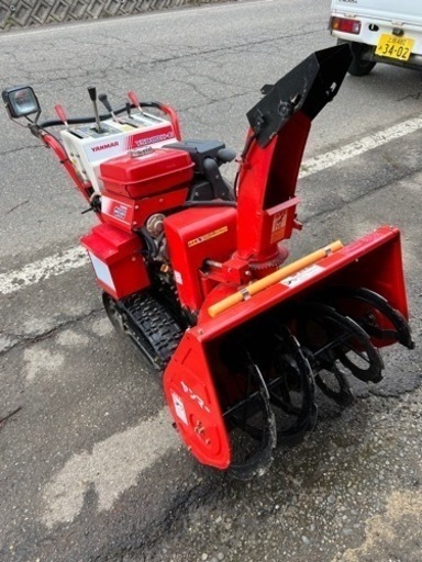 ヤンマー除雪機 8馬力