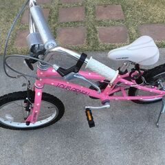 【引き取り限定】ルイガノ 子供用自転車 16インチ ピンクの画像