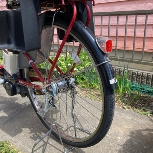 チャイルドシート付ブリヂストン電動アシスト自転車