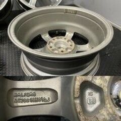 BS BALMINUM GR6 バルミナ 社外ホイール 16インチ 4本 6.5J5HPCD114.3+38 アルファード ヴェルファイア等　(VHE288)クレジットカード QRコード決済可能の画像