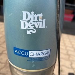 充電式　Dirt Devil サイクロン掃除機　0円の画像
