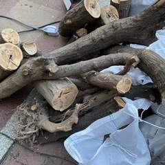 薪。ストーブ、キャンプファイヤーなど。の画像