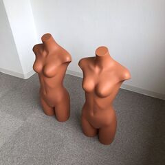 女性用　トルソー　2体