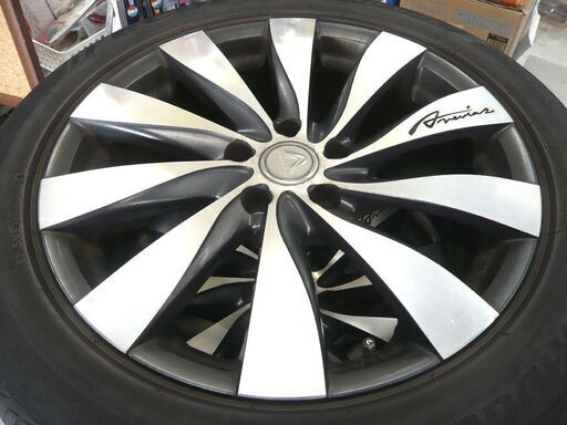 タイヤ付ホイール 4本セット ANEVIAS アヌヴィアス ブリヂストン エコピア 235/50R18 2017年製 中古 苫小牧西店