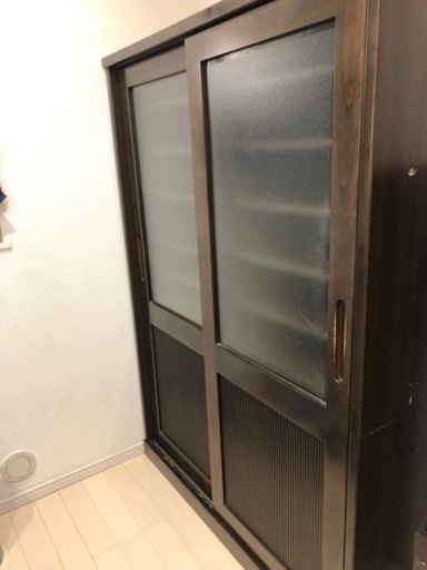 東海家具 和風 食器棚 レトロ
