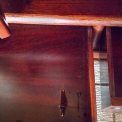 飾り棚　違い棚　茶棚　仏間　和室　　アンティークの画像