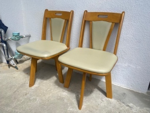 回転椅子　2個