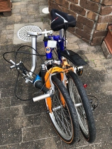 ルブリカンツ　アルミ製　折り畳み　自転車　Wサス