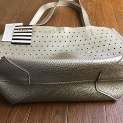 【新品】ANAP スター型抜き トートバッグ シルバーの画像