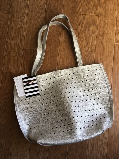 【新品】ANAP スター型抜き トートバッグ シルバー