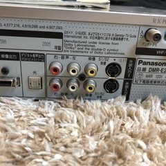 購入者決定済み　Panasonic DVDビデオレコーダー　の画像